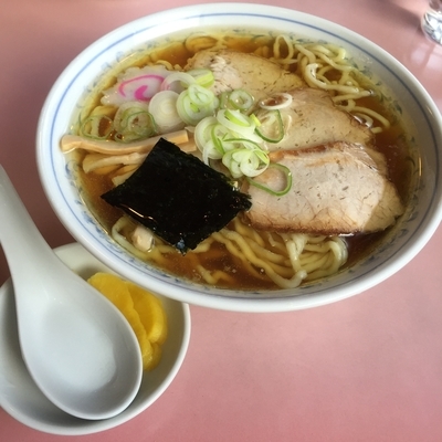 「中華そば（￥550）」@中華そば 金ちゃん 本店の写真