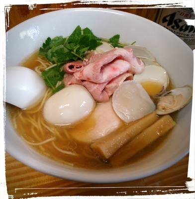 「限定 煮干と魚介オールスターヌードル 900えん」@中華そば よしかわの写真