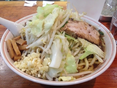 「ラーメン￥７５０　+　大盛￥２１０」@極太濁流ラーメン ら・けいこ 本店の写真