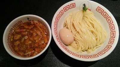 「つけそば＋味玉」@中華そば きび 明大前店の写真