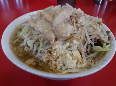 「小ラーメン」@ラーメン二郎 茨城守谷店の写真