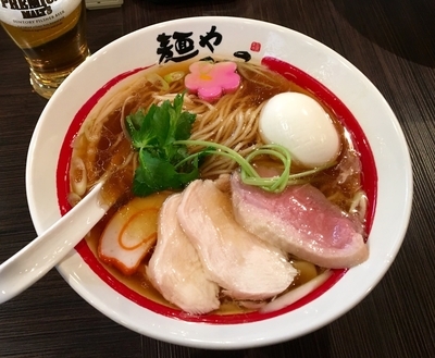 「味玉鴨出汁そば【限定】 1000円」@麺や でこの写真