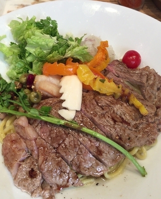 「牛油ソバ〜スペシャルプレミアムバージョン〜 1500円」@NOODLE STOCK 鶴おかの写真