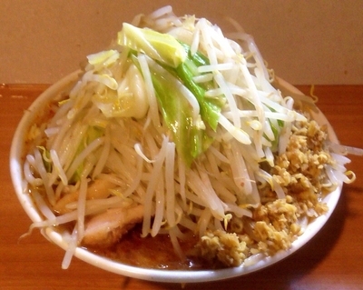 「小ラーメン700　コレ150　生姜50」@豚星。の写真