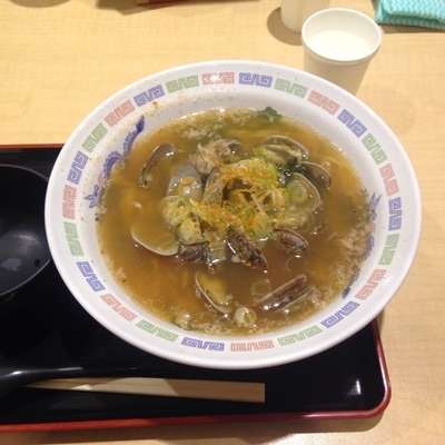 「あさり潮浜らーめん 大盛」@下総醤油らーめん 宝醤軒の写真