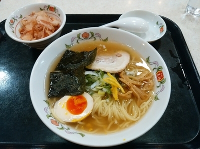 「新日本ラーメン(並盛)648円」@餃子の王将 熊谷駅東口店の写真