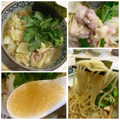 「【気まぐれ限定】白菜ラーメン ￥850」@中華そば 四つ葉の写真