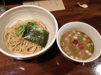 「濃厚出汁つけ麺」@日本橋 製麺庵 なな蓮の写真