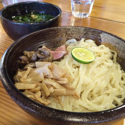 「鴨つけそば　800円」@はりけんラーメン 南店の写真