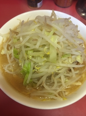 「少なめ、ニンニク少し」@ラーメン二郎 ひばりヶ丘駅前店の写真