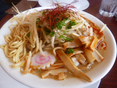 「トクモヤシ RED」@ラーメンダイナー GOGO宝来軒の写真