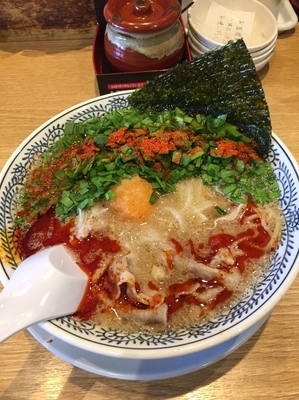 「辛肉そば 780円」@丸源ラーメン 多賀城店の写真