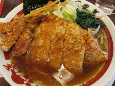 「あっさりパーコーラーメン　「951円」」@ラーメン屋 壱番亭 境店の写真