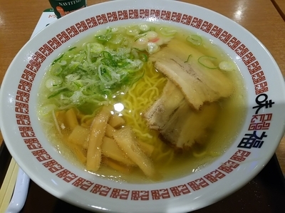 「ネギ塩ラーメン」@味福 談合坂SA店の写真