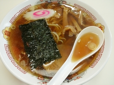 「中華ソバ(並盛)500円」@富士屋の写真