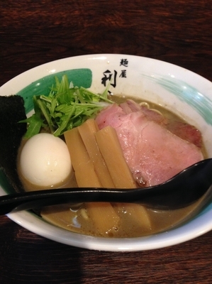 「特製煮干しそば 1000円」@自家製麺 麺屋 利八の写真