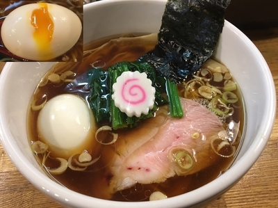 「鰹と鶏の中華そば　500円」@麺庵 小島流の写真