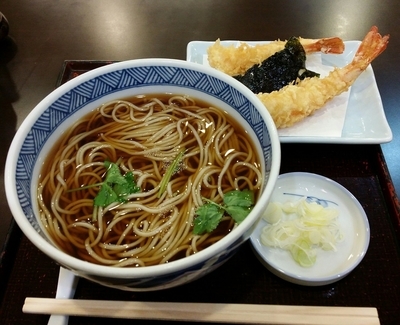 「天ぷらそば　1512円」@吉祥寺 砂場の写真