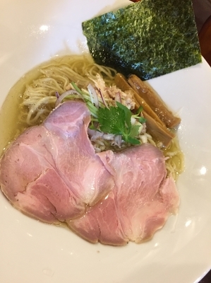 「塩煮干しそば ￥800」@麺匠 MONACOの写真