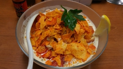 「冷やムーチョ坦々麺」@福の神食堂の写真