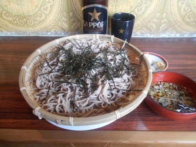 「ざるそば大盛り」@にし川の写真