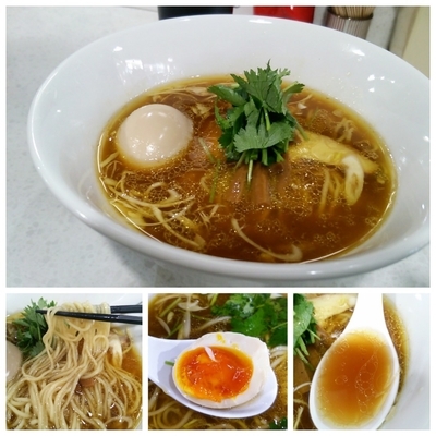 「【限定】ＴＨＥ鶏そば（醤油）1000円+味玉」@ラーメン星印の写真