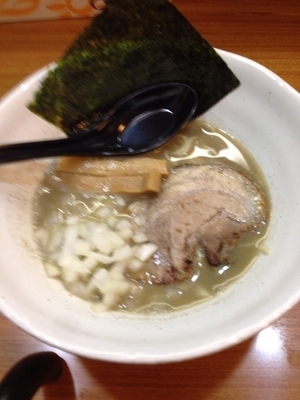 「らーめん（しお）」@いのうえの写真