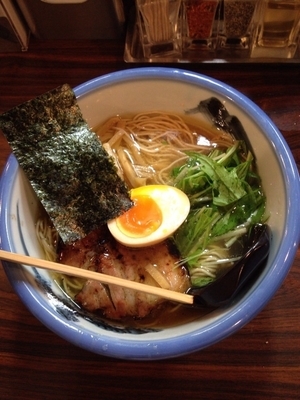 「塩ラーメン」@AFURI 恵比寿の写真