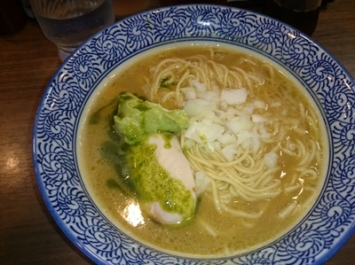 「(限定)ご注文は牡蠣ですか」@煮干しつけ麺 宮元の写真