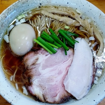 「【本日の限定】年越し中華蕎麦　８５０円」@麺屋 むじゃきの写真