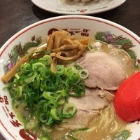 ラーメンこってり(並)&餃子