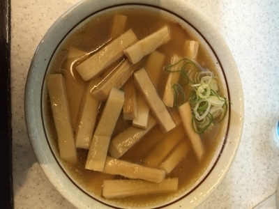 「松＋メンマ増し」@らうめん専門店 めんきちの写真