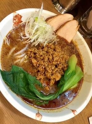 「タンタン麺(肉増し)￥900＋鶏チャー(無料)」@麺処 慶の写真
