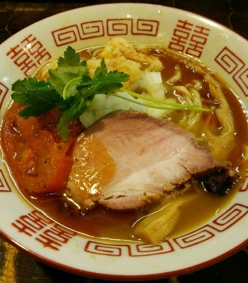 「[限定]濃厚伊勢海老蕎麦900円」@特級鶏蕎麦 龍介の写真