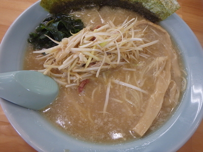 「正油ネギラーメン(750円)(硬め)」@ラーメンショップ 足利50号店の写真