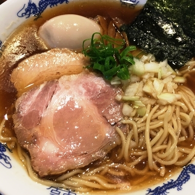 「【限定】鯛だし中華そば＋味玉」@中華そば 飯村製作所の写真