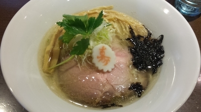 「【限定】天草大王の塩中華そば」@麺や 虎徹の写真