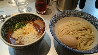 「特製カレーつけ麺」@豚骨一燈の写真
