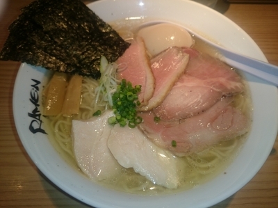 「特製塩そば」@Ramen にじゅうぶんのいちの写真