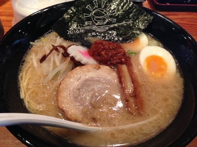 「新春とんこつもと味　￥９５０」@ラの壱 鳴海店の写真