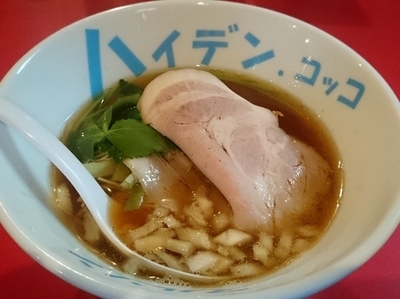 「【限定】キュンッ！となる中華そば ￥780」@ハイデン.コッコFACTORYサマンサ・タマサの写真