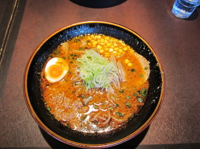 「将軍辛味噌らーめん」@らーめん三峰 熊谷店の写真