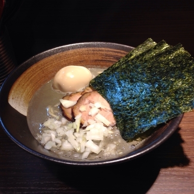 「煮干し味玉ラーメン」@（肉）並商の写真