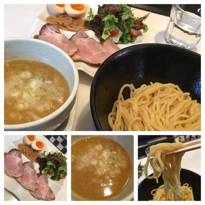 「特製つけそば 1050円」@麺や 彩～iro～の写真