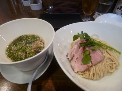 「醤油つけ麺」@創作麺工房 鳴龍の写真