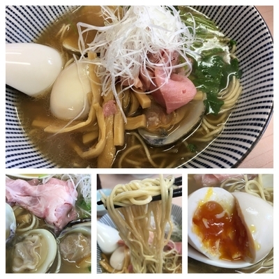 「煮干しと魚介のオールスターヌードルクライマックス 900円」@中華そば よしかわの写真