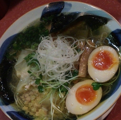 「特製とりそば」@らーめん天神下 大喜の写真