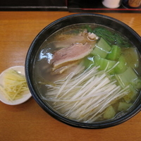 鴨らーめん(塩)：780円