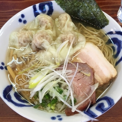 「【Special】ワンタン麺(塩)＋ルーロー風飯」@良温(Ra-on)の写真