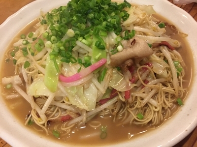 「ラーメンと焼きラーメン」@博多らーめん ShinShin 天神本店の写真